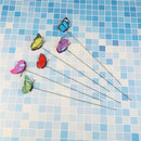 Lovely Butterfly On Sticks Home Decor Garden Vase Art Lawn Craft DecorationJC!E