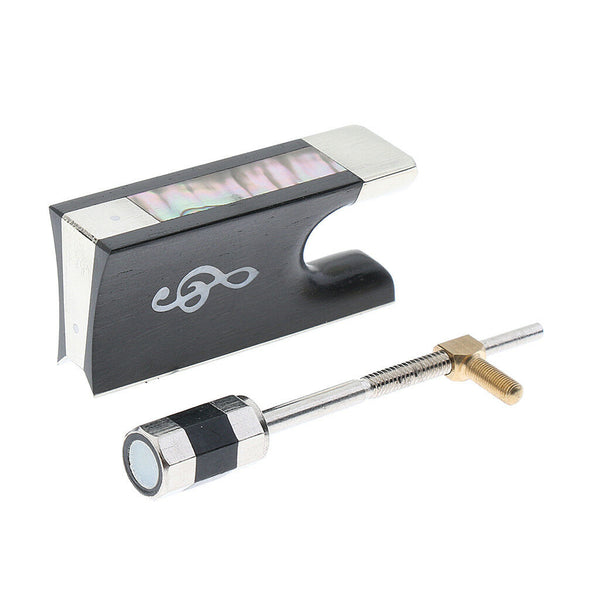 1 Set Full Size Violin Fiddle Bow Ebony Frog Screw for Violin Fiddle Lovers