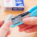1Pack 12mm Creative Colorful Stainless Steel Staples Office Binding SupJC3C