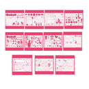 DIY Hollow Drawing Template Ruler Graffiti Drafting Tool Painting Kids Supply