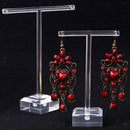 16x T-Shape Jewelry Earring Display Stand Holder Showcase Organizer Earring Tree