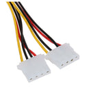 SATA 15 Pin Male to Female 4 Pin IDE Adapter Power Cable Cord
