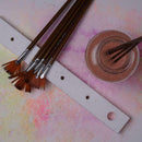 9 pcs/set Artmaster Artists Fan Brush Small, Medium U2 O Large Watercolour, V8E7