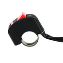 Universal Handlebar Motorcycle Switch ON-OFF Button LED Angel Eye Light Switch J