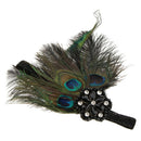 Women's 1920s Flapper Feather Headband 20s Party Headpiece Accessories