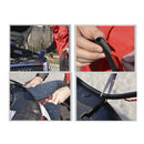 4M Small D-Shape Car Truck Door Rubber Seal Hollow Strip Weatherstrip Universal