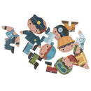 Baby Boy Changing Clothes Puzzle Set Children Kids Educational Wooden Toys
