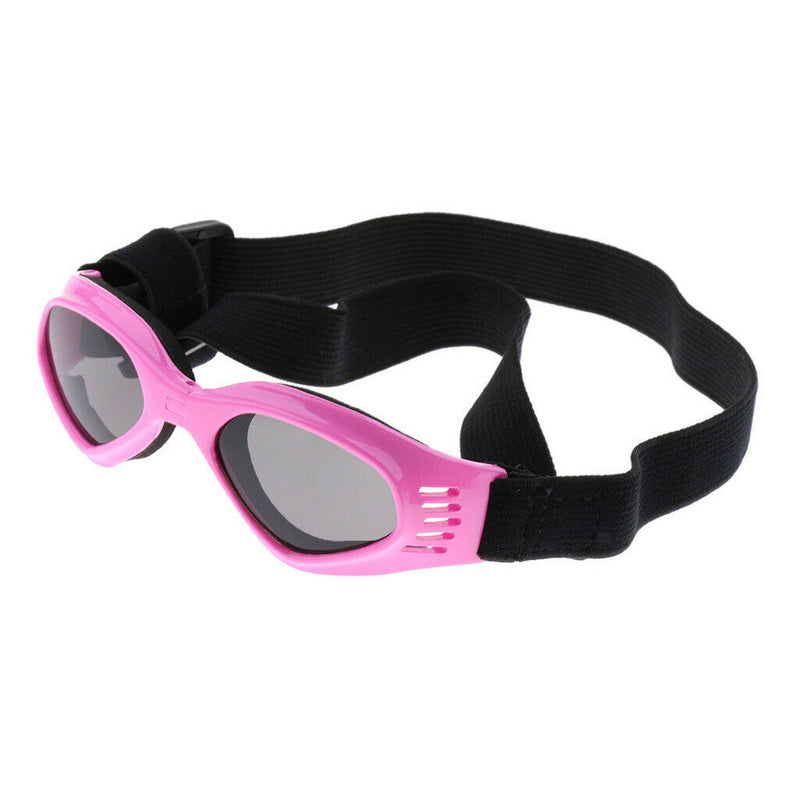 2 Pcs Folding Pet Goggles, Stylish Dog Sunglasses for UV Stop Waterproof