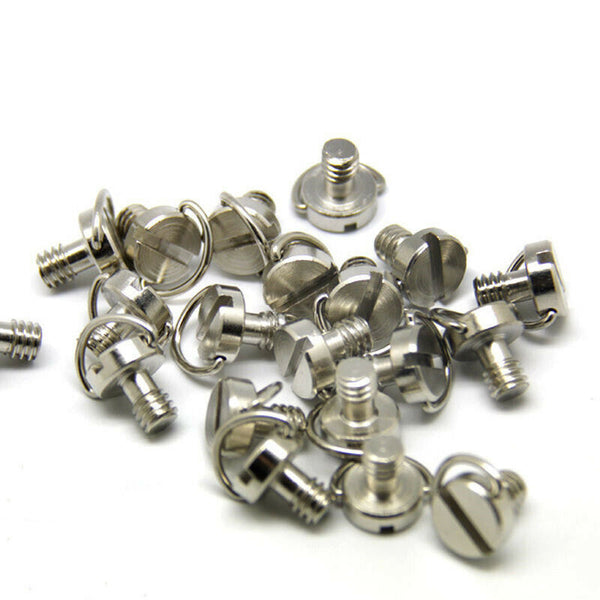 1/4 "D-ring Mounting Screws for Camera Tripod QR-board LS007 Stainless Steel FDG
