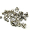 1/4 "D-ring Mounting Screws for Camera Tripod QR-board LS007 Stainless Steel FDG