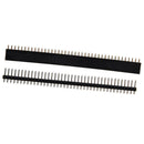 5Pcs 40 Pin 2.54mm Single Row Straight Male + Female Header AD G0H Strip Ne V1D8