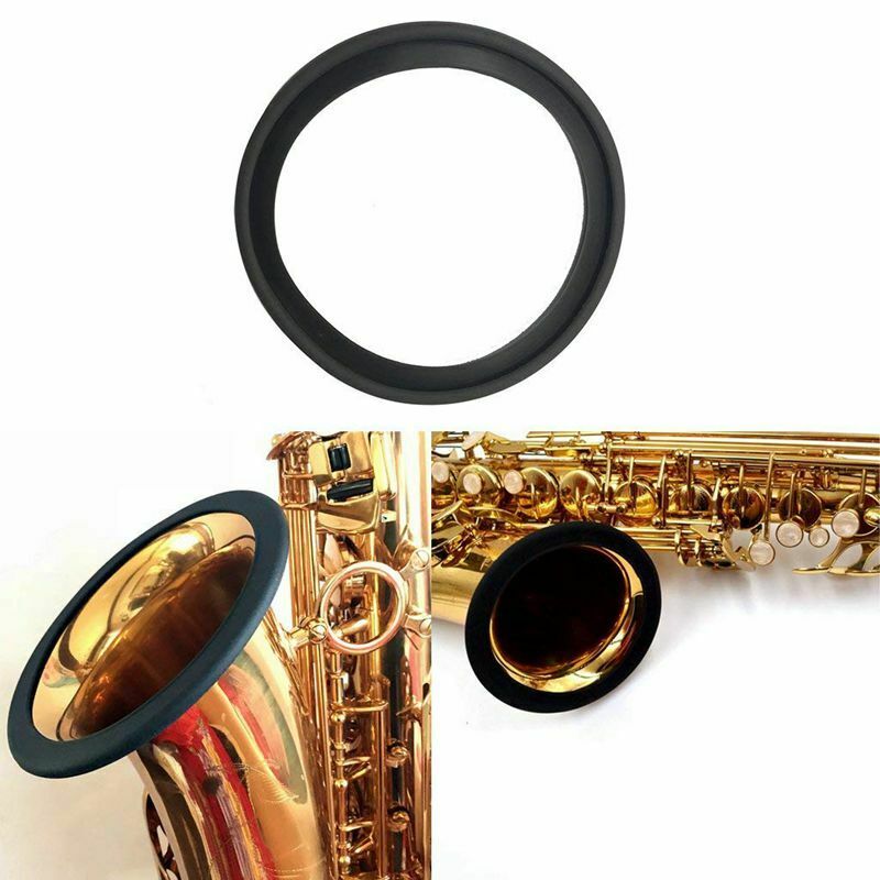 Alto Sax Silicone Bell Protector Trumpet/Saxophone Ring Mute for Musical Lo