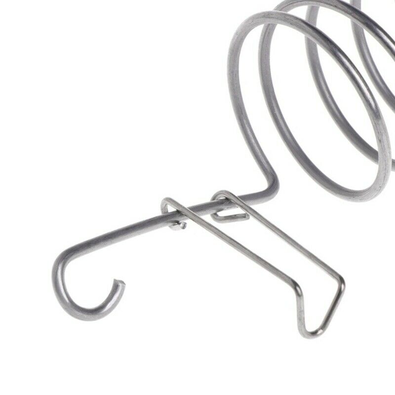 Spiral Birds Feeder, Millet Treat Fruit Holder for Parrot - Stainless Steel