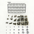 140Pcs Stripped Thread Rethread Helicoil Repair Insert Kit Set Metric M3-M12 Kit