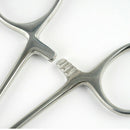 5" inch Curved Fishing Forceps Stainless Hemostat Locking Clamps Carp V9J5