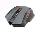 2.4Ghz Mini portable Wireless Optical Gaming Mouse For PC Laptop Gray On Sale