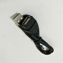 Black 1m USB Cable Male to Female USB 2.0 Extension Cable Extender Charger Line