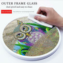 Owl DIY Diamond Painting Pink Tassels Special Shape Drill for Home Pendants