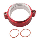 New 2.5inch Turbo Exhaust Down Pipe Aluminium Alloy V-Band V Band Vband Clamp