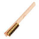 Handle Copper Wire Brush for Rust Paint Remover Straight Brush Six Rows