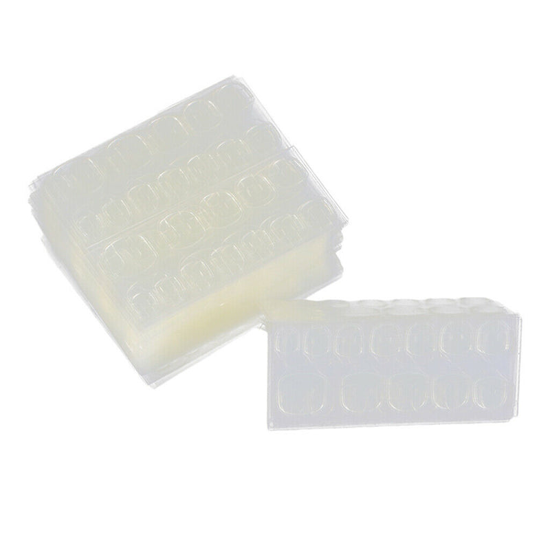 240pcs Transparent Jelly Waterproof Nails Extension Tapes Sticky Adhesive Glue