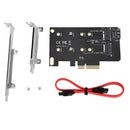 1X(Pa02-Rtk Ngff M.2 To Pci-E Converter Adapter Pci-E X4 To Ngff Ssd For 22