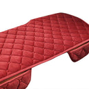 Car Seat Cover Four Seasons Front Rear Cushion Breathable Red