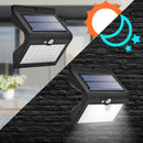 30LED Solar Light Sensor Outdoor Waterproof Garden Household Yard Wall Lamp A