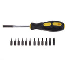 13pcs Multifunction Screwdriver Bit Kit Appliances Disassemble Repair Tool