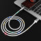 1.2m/3.94ft USB Cable Mobile Phone Charging Data Wire Cord for Android Phones