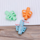 3Pcs Two-finger Grip Silicone Baby Pencil Holder Writing Learn Tools Writing Pen