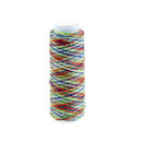 5pcs Rainbow Color Sewing Thread DIY Embroidery Sewing Yarn Knitting Thread OZ