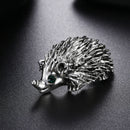 Cute Hedgehog Animal Collar Brooch Pin Wedding Bridal Bouquet Women JewelryME
