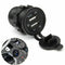 12V/24V 3.1A Car Cigarette Lighter Socket Dual USB Charger Adapter LED Voltmeter