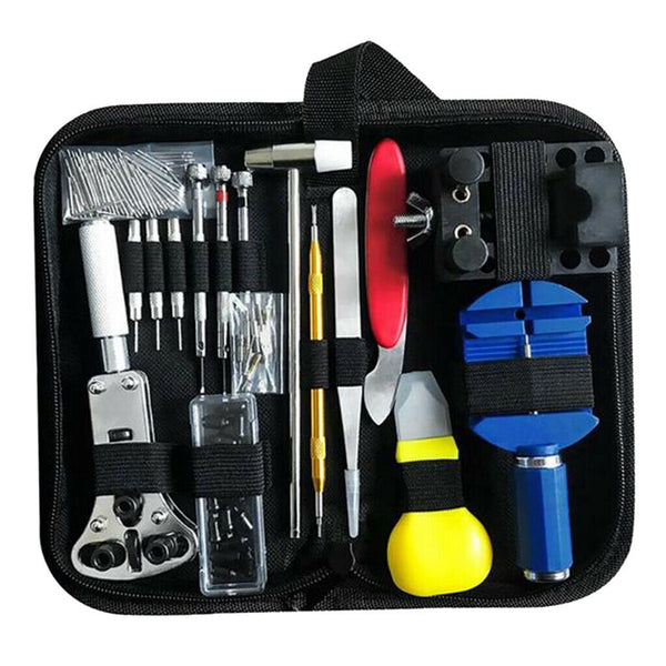 147PCS WATCH REPAIR TOOL Professional  KIT SET NEW Watch Repair Toolkit Metal