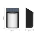 USB Solar Wall Light Waterproof Garden Landscape Human Induction Flame Lamp
