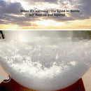 Weather Forecast Barometer Bird Shape Storm Glass Home Decor Birthday Xmas  B7R5
