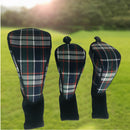 3x Golf Club Headcovers Numbered 1,3, 5,7 X for Oversized Drivers Fairway Hybrid