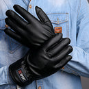 Leatherette Sport Motorcycle Motorbike Bike Cycling Winter Riding Gloves