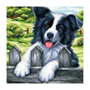 5D DIY Full Drill Diamond Painting Dog Cross Stitch Embroidery Mosaic Kit