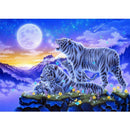 5D DIY Full Drill Diamond Painting Cross Stitch Embroidery Kit (Tiger04)
