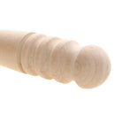 Wooden Leather Edge Slicker Stick Round Burnisher Tool For Leathercrafts