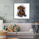 5D DIY Full Drill Diamond Painting Logy Dog Cross Stitch Embroidery Craft
