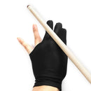 Billiard Glove, Elastic Adjustable Three-Finger Billiard Pool Cue Gloves