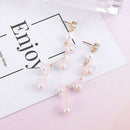 7Pair 18*12*3cm Handmade Translucent Flower Petal Shape Earrings DIY Supply Kit