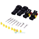 10 X 2 Pin Way Car Auto Waterproof Electrical Connector Plug Socket Wire Kit New