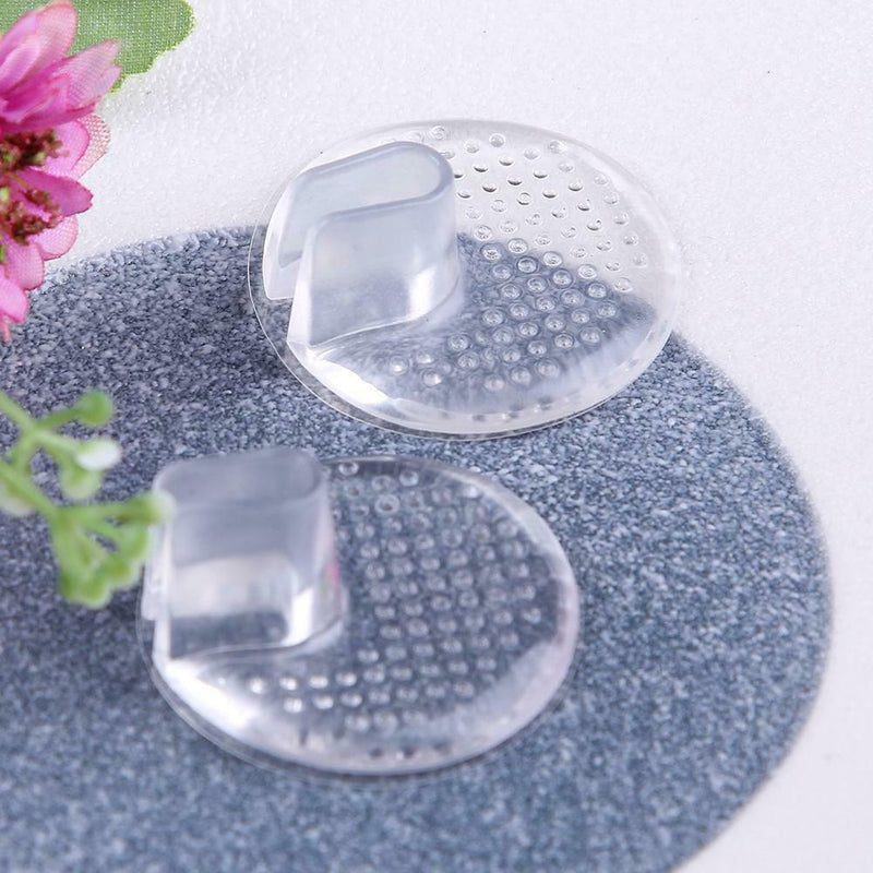 1pair Mini Invisible Silicone Anti-Flip Insoles Pads Foot Massage Foot Care A