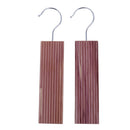Cedar Wood Moth Hanger Hanging Block Repellent Wardrobe Clothes Drawer O2