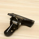Pack of 8 Backdrop Clamps for Photography Paper Photo Clips, Steel 4 Inch Black