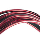 2PCS 5M B-Shape Type Trim Rubber Strip Universal Car Edge Seal Weather-strip